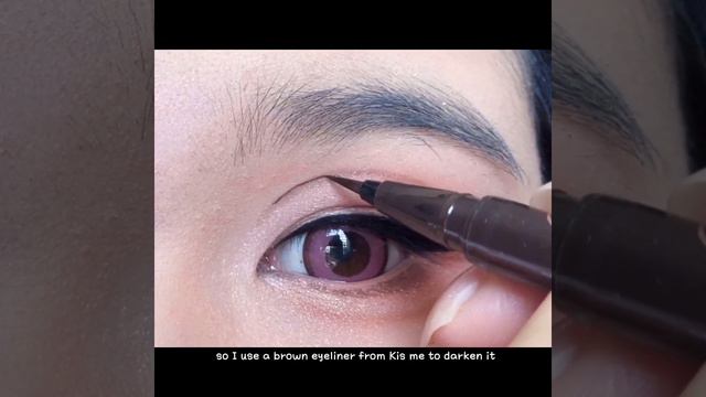 【Hikari】Kamado Nezuko Cosplay Eye Makeup Tutorial Kimetsu no Yaiba Demon Slayer-Eng sub смотреть онлайн