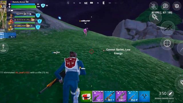 Fortnite - Zero Build - 90fps - RED MAGIC 8 Pro - Mobile Gameplay - C5 S1 -2402-23--02 смотреть онлайн