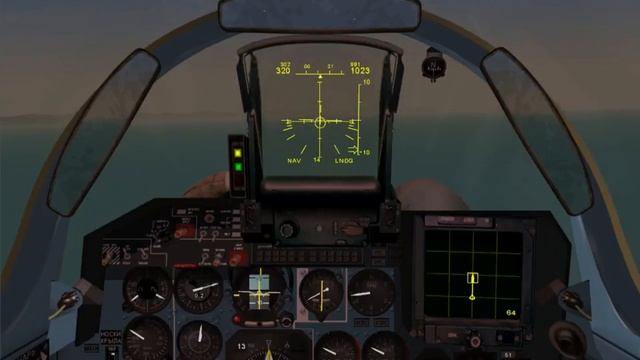 Flanker 2.5 training 15 - Automatic carrier landing смотреть онлайн