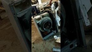 Разборка стиральной машины Samsung, замена подшипника в стиральной машине Самсунг.
