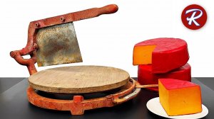 1890 г. Реставрация дискового ножа для сыра