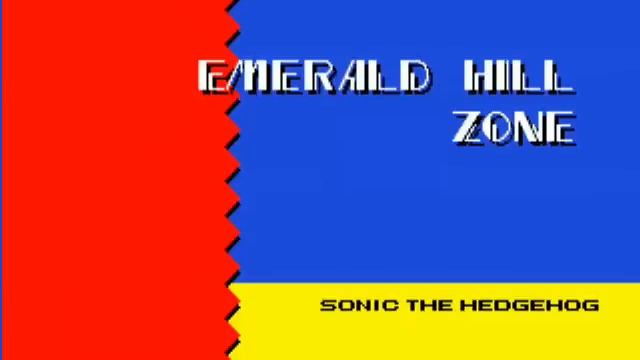 Sonic 2 Music: Emerald Hill Zone (1-player) смотреть онлайн