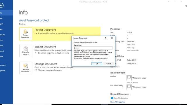 How To Remove Password From Word Document - 2003/2007/2010/2013/2016