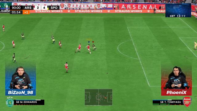 2023.03.20 ► UA Division CLA Europa Cyber League FIFA 23 PS 5 #1 смотреть онлайн