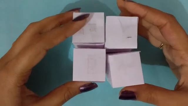 DIY Infinity Magic Cube with Cartoons on it| Paper Cube | Fun Kids Toy смотреть онлайн