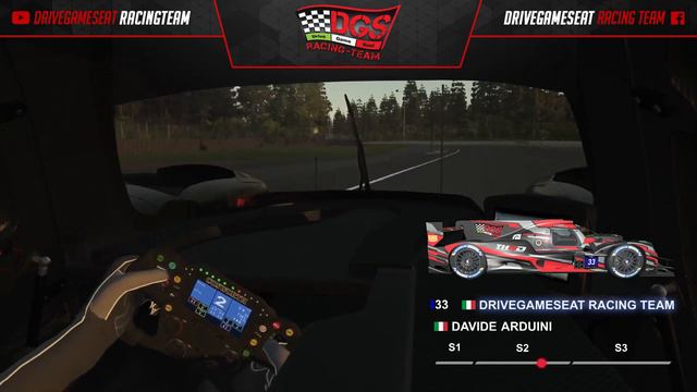 DGSRT - Davide Arduini OnBoard - Oreca 07 LMP2@Le Mans [rFactor 2] смотреть онлайн