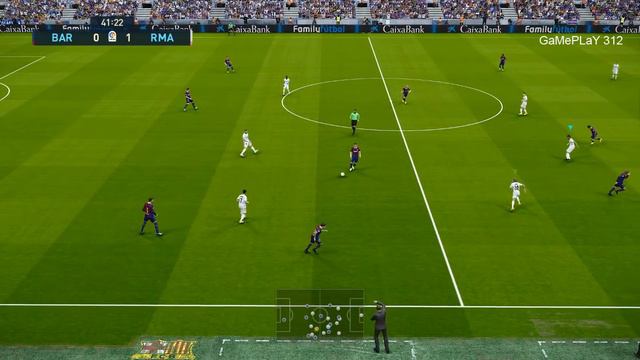 PES 2021 - Barcelona vs Real Madrid - El Clasico LaLiga Santander - Gameplay - Messi vs Real Madrid смотреть онлайн