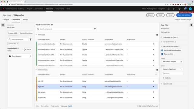 Include or exclude dimension values in CJA Data Views смотреть онлайн