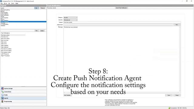 SnapAV Luma camera push notification through Control4 смотреть онлайн