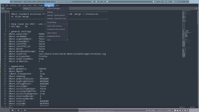 ArcoLinux : 2600 Sublime-text opens up in a fixed workspace - Leftwm - Awesome - ... смотреть онлайн