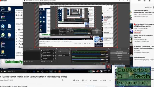 Python selenium the best tutorial on YouTube part 1 setting up chrome driver смотреть онлайн
