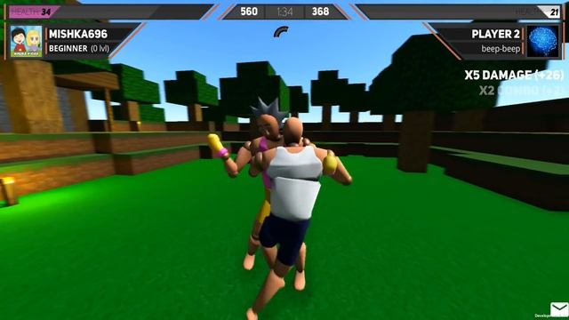 БУХИЕ БОЙЦЫ - БИТВА в МАЙНКРАФТЕ ♦ Drunken Wrestlers 2