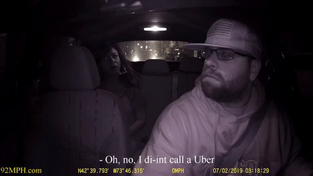 Uber Driver Picking up a HOOKER - DASH CAMERA смотреть онлайн
