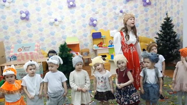 Утренник в детском саду, сказка Семеро козлят. 22 ноября 2022 г. смотреть онлайн