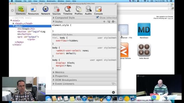 Chrome Apps Office Hours - 3rd Party Authentication смотреть онлайн