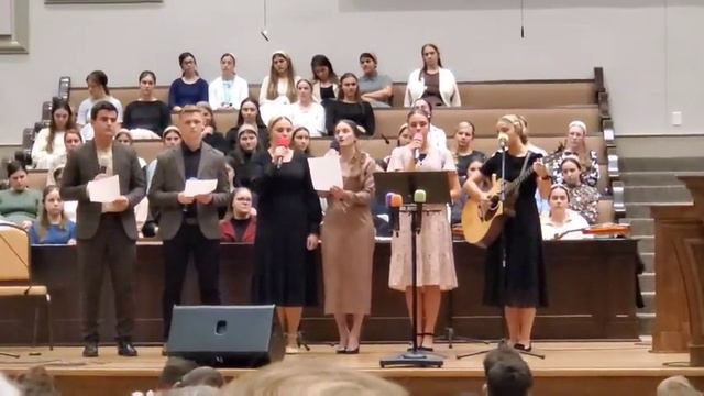 Ты моя надежда...групповые пение ц. Ковчег спасения г.Спартанбург смотреть онлайн