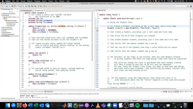Classes Advanced 1 Static Fields смотреть онлайн