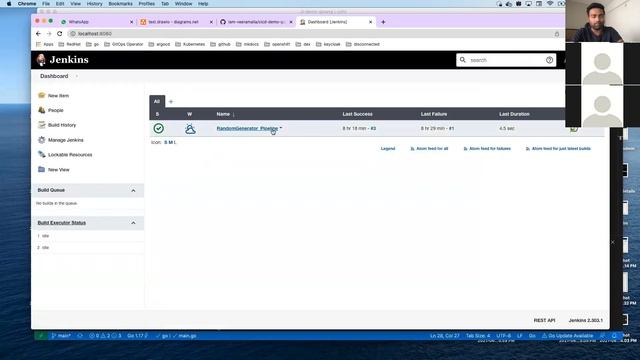 CICD in 5 mins || CICD using Jenkins || GoLang смотреть онлайн