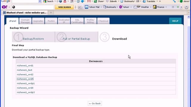How to Backup and Restore WordPress Using Cpanel Backup wizard смотреть онлайн