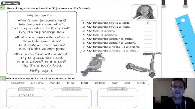 IV четврто - Англиски Јазик - Игра: Погоди ја мојата омилена боја/ играчка смотреть онлайн