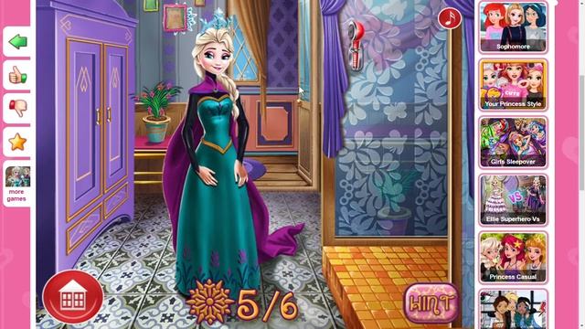 Elsa Secret Transform Game - Fun for Girls, Games for Girls, Kids смотреть онлайн