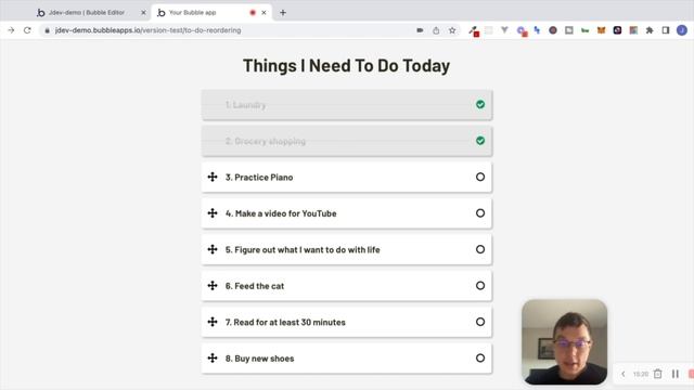 How to REORDER List Items with Drag and Drop | Bubble.io Tutorials смотреть онлайн