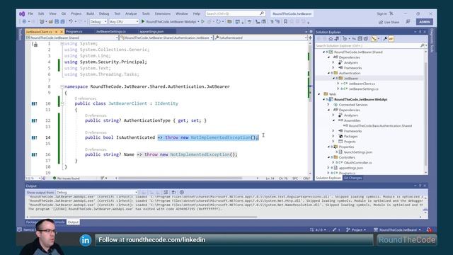 JWT authentication: How to add in ASP.NET Core смотреть онлайн