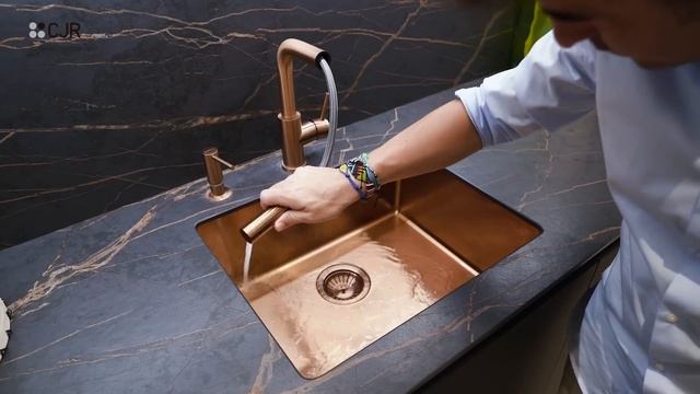 Cocinas NEGRAS MATE Modernas ABIERTAS con ISLA CJR смотреть онлайн