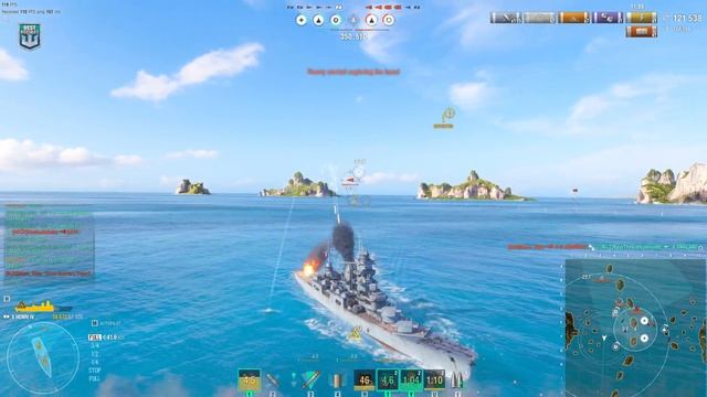 Cruiser Henri IV: Solo Warrior in Ranked battle - World of Warships смотреть онлайн