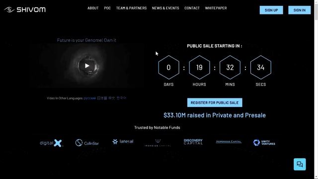 Обзор Project SHIVOM # Блокчейн хранилище цифрового генома смотреть онлайн