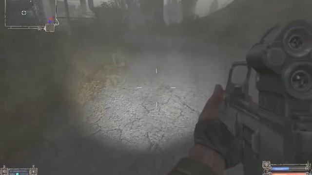 S.T.A.L.K.E.R. Группа долговцев попала в аномалию