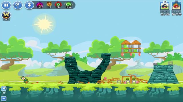 Angry Birds Friends Tournament Week 181 Level 1 | power up HighScore ( 305.410 k ) смотреть онлайн