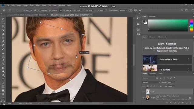 FACE SWAP Photoshop Tutorial смотреть онлайн
