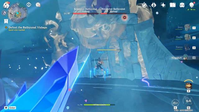 Genshin Impact | Bolteater Bathysmal Vishap | Boss смотреть онлайн