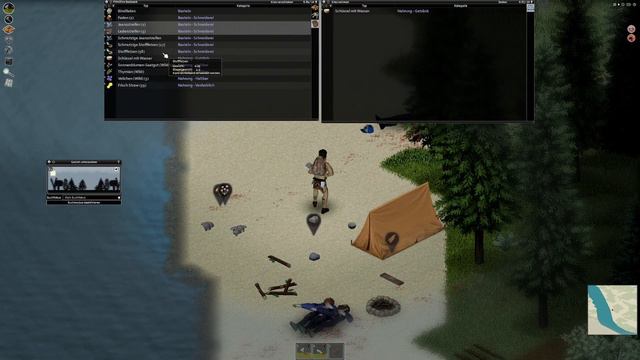 PROJECT ZOMBOID🧟PRIMITIVE CHALLANGE 🪓02 | Eigene Sachen aus der WILDNISS Craften! смотреть онлайн