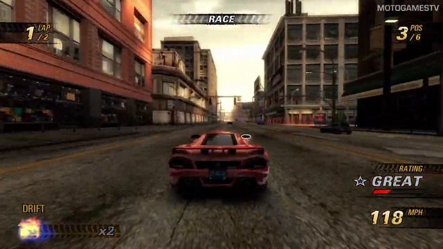 #TBT - Burnout Revenge (Xbox 360) - Motor City - Race - Short Reverse смотреть онлайн