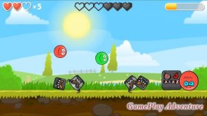 Red Ball 4: Red Ball & Green Ball 'FUSION BATTLE' with CLASSIC BOSS & BABY BOSS BALL 'Volume 1'