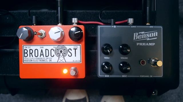 Hudson Electronics Broadcast vs Benson Preamp смотреть онлайн