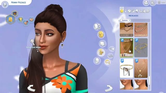 TOWNIE MAKEOVER: PENNY PIZZAZZ// THE SIMS 4 CREATE-A-SIM смотреть онлайн