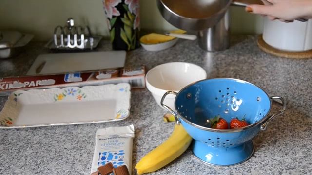 Healthy Snacks: Banana Smoothie and Chocolate Bites !! смотреть онлайн