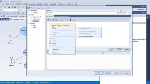 Use Case Diagram Using Enterprise Architect 12 Tutorial