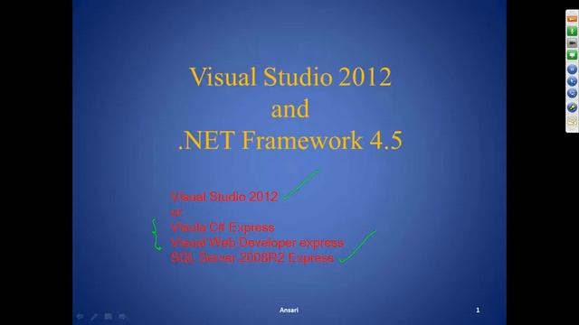 Introduction to MS.NET Framework | Session 1 | MS.NET | Microsoft Dot Net смотреть онлайн