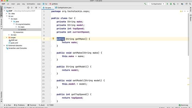 Access Modifiers - Object Oriented Programming Java смотреть онлайн