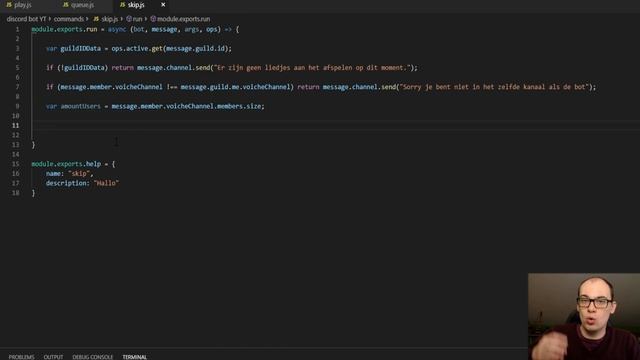 DISCORD MUSIC BOT || SKIP/QUEUE LIJST COMMAND | Tutorial #21 [Nederlands/Dutch] смотреть онлайн