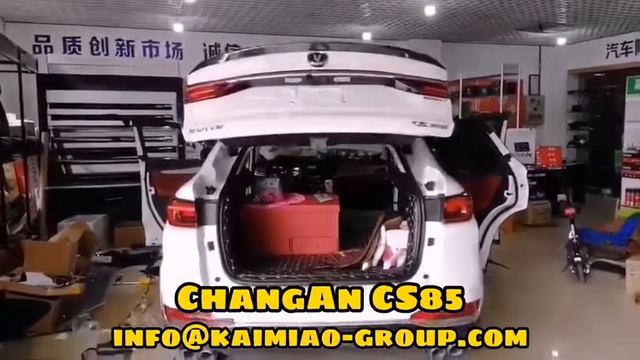 Operating the tailgate with foot movement and remote control for ChangAn CS85 смотреть онлайн