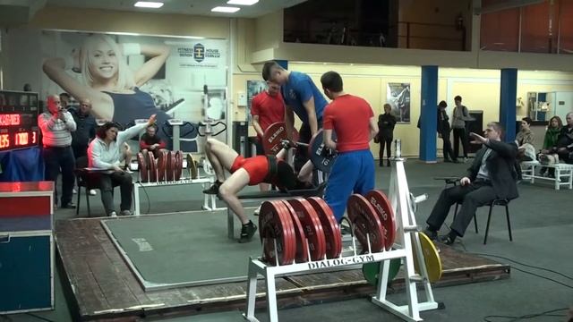 ЧМ СПб По жиму лежа Илья Кабушев 170 кг смотреть онлайн