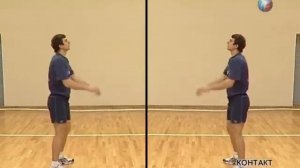 Передача мяча в волейболе