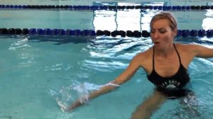 Fat Burning Aqua Aerobic Workout with Water Dumbbells and Pool Noodles