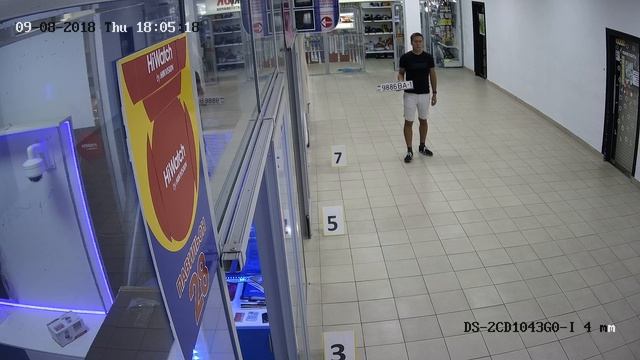 Hikvision DS-2CD1043G0-I 4mm. Пример записи с Ip камеры