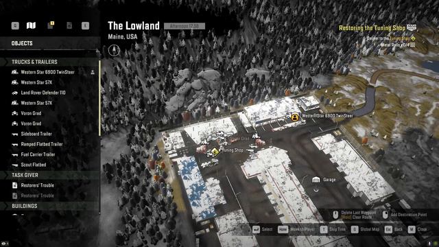 Snowrunner Season 6{Maine USA}The Lowland[Cleaning Out the Garage]Pc Gameplay/आसान रास्ता UHD Gamin смотреть онлайн